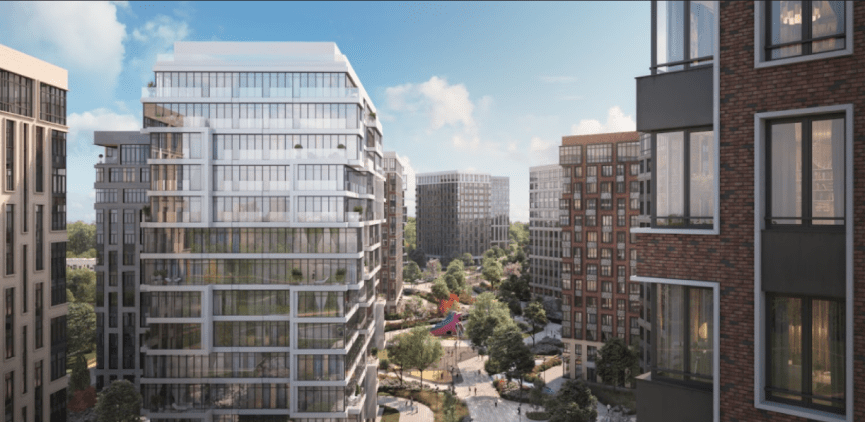 Вид на проект West Garden