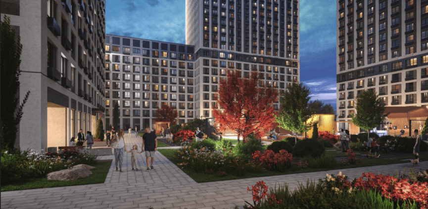 Вид на проект Вестердам